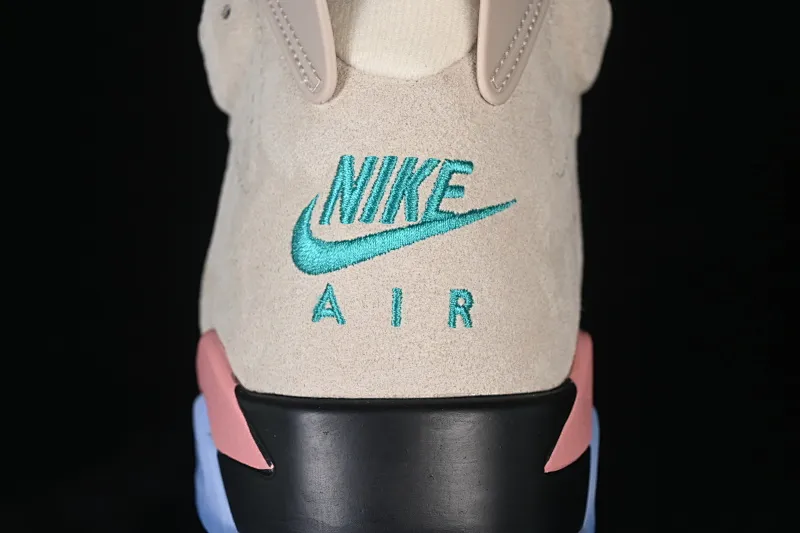 All categories Air Jordan Jordan series basketball shoes Air Jordan 6 A Ma Maniére x Air Jordan 6 Retro "Sail" AJ6 Joe 6 joint model Khaki IF3103-100